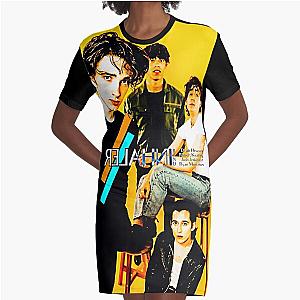 Patang Inhaler Band Graphic T-Shirt Dress