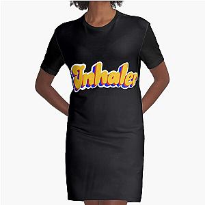 Inhaler (Band) Sticker Graphic T-Shirt Dress