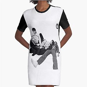 Inhaler Band Graphic T-Shirt Dress