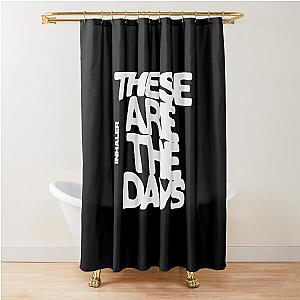 inhaler band Shower Curtain