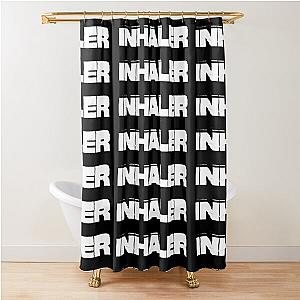 Inhaler Band Logo Shower Curtain