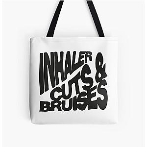 Inhaler Cuts and Bruises Album Cover  All Over Print Tote Bag