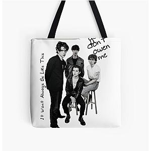 inhaler band All Over Print Tote Bag