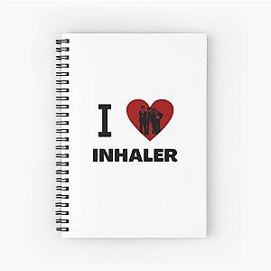 I love Inhaler !! Spiral Notebook