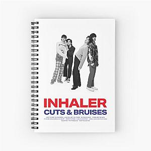 Inhaler Cuts and Bruises Album Cover  Spiral Notebook