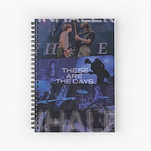 Inhaler Band Poster Spiral Notebook