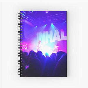 Inhaler Live Concert Photo Spiral Notebook