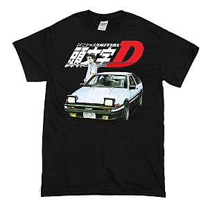 Initial D Trueno AE86 JDM tshirt drift racing shirt