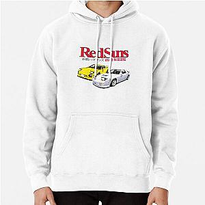 Initial D RedSuns RX7 Manga Anime Drift Pullover Hoodie RB2806