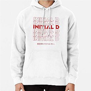 Initial D Typography Pullover Hoodie RB2806