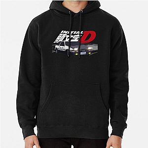 Initial D - Toyota Corolla AE86 Sprinter Trueno panda Pullover Hoodie RB2806