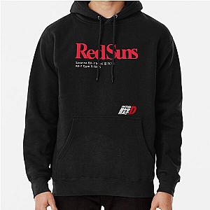 Red Suns Initial D Pullover Hoodie RB2806