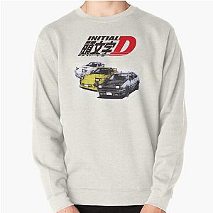 Initial D AE86 &amp; RX7 Sketch  Pullover Sweatshirt RB2806