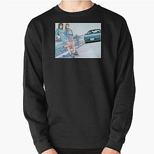 Mako &amp; Sayuki Initial D Pullover Sweatshirt RB2806