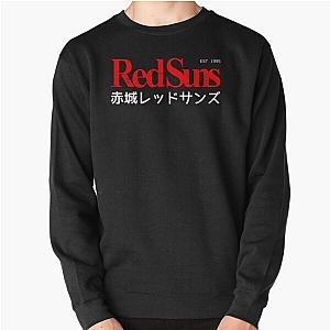 Initial D - Akagi RedSuns logo Pullover Sweatshirt RB2806