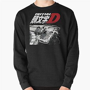 Initial D - Drift Racing  tandems Toyota Corolla AE86 Sprinter Trueno vs FC rx-7 Pullover Sweatshirt RB2806