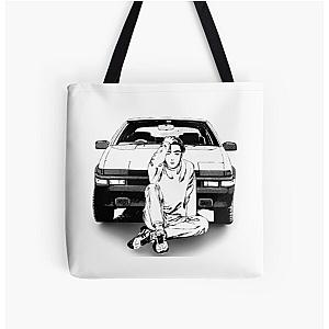 Initial D - Takumi Fujiwara Clothing And Accessories -  All Over Print Tote Bag RB2806