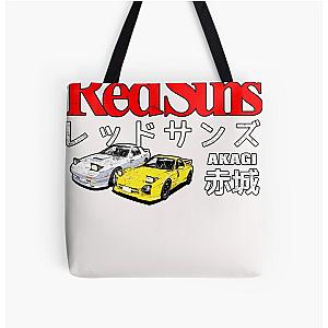 Initial D - Akagi RedSuns Classic All Over Print Tote Bag RB2806