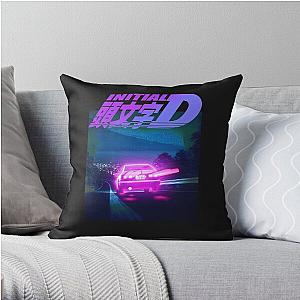 INITIAL D NEON LIGHT AE86 Throw Pillow RB2806