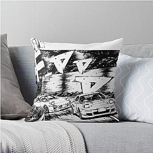 Initial D RX7 vs RX7 Throw Pillow RB2806