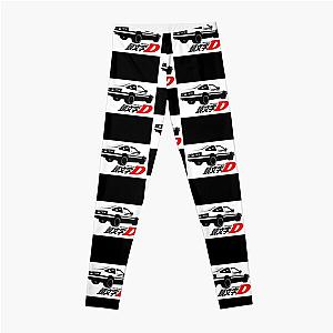 initial D logo Poster Leggings RB2806