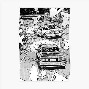 Initial D AE86 Vs EVO Poster RB2806