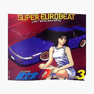 Initial D Mako Super Eurobeat Anime  Poster RB2806