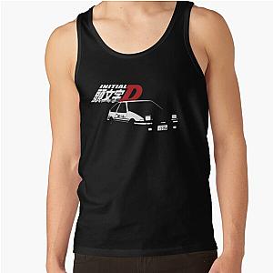 Initial D Toyota Corolla Trueno ae86 Simplistic Graphic Tank Top RB2806