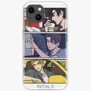 Initial D - Takumi, Ryosuke and Keisuke artwork iPhone Soft Case RB2806