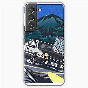 Initial D Takumi Fujiwara Hachiroku Downhill Attack! AE86 Trueno Samsung Galaxy Soft Case RB2806