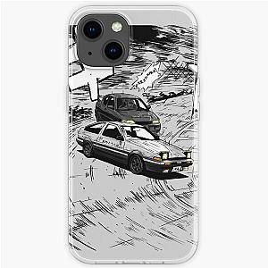 Initial D style artwork 2, Evo III vs AE86 iPhone Soft Case RB2806