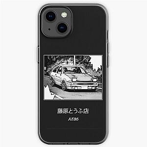 Initial D Black Manga Phone Case iPhone Soft Case RB2806