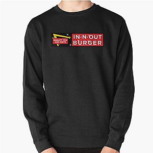 In and out Burger IN N OUT BURGER Wendy's McDonalds Burger King Subway Pullover Sweatshirt