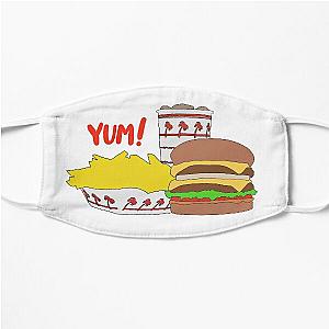 in-n-out YUM sketch Flat Mask