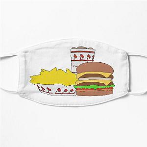 in-n-out sketch Flat Mask