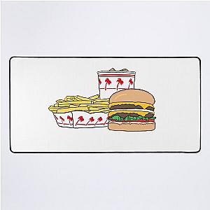 In n Out Combo  Desk Mat