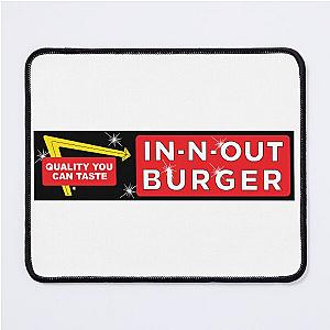 In and out Burger IN N OUT BURGER Wendy's McDonalds Burger King Subway Mouse Pad