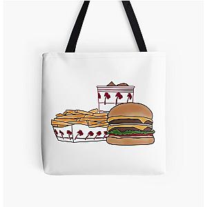 In n Out  All Over Print Tote Bag