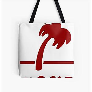 In-N-Out Palm Tree Design All Over Print Tote Bag