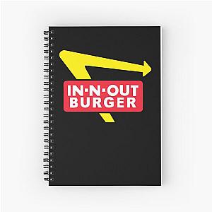 IN N Out Burger Spiral Notebook