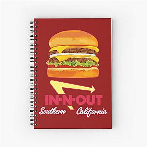 IN N OUT BURGER Spiral Notebook