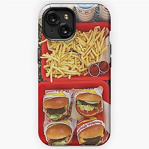 in n out fries burger iPhone Tough Case