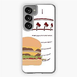 in-n-out double-double burger and drink Samsung Galaxy Soft Case