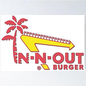 pink In n Out burber Poster