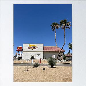 In-N-Out Burger in the middle of the desert of Las Vegas - Travel Art Poster