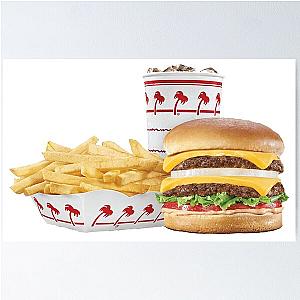 Delicious In-N-Out Meal Poster