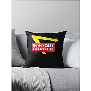 IN N Out Burger Throw Pillow
