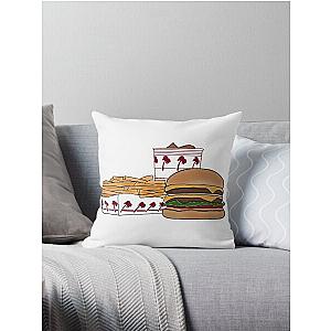 In n Out  Throw Pillow