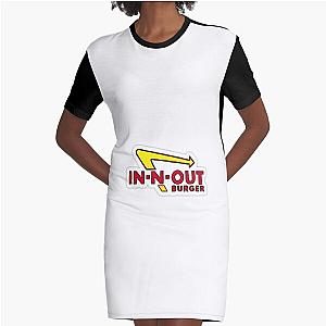 in and out sticker  Graphic T-Shirt Dress