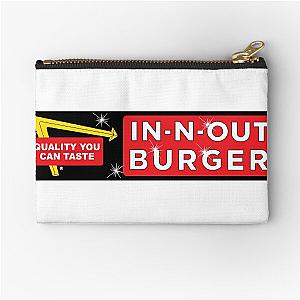 In and out Burger IN N OUT BURGER Wendy's McDonalds Burger King Subway Zipper Pouch